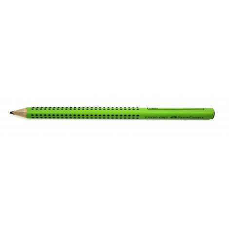 Ołówek Faber-Castell Jumbo Grip, B, zielony jasny